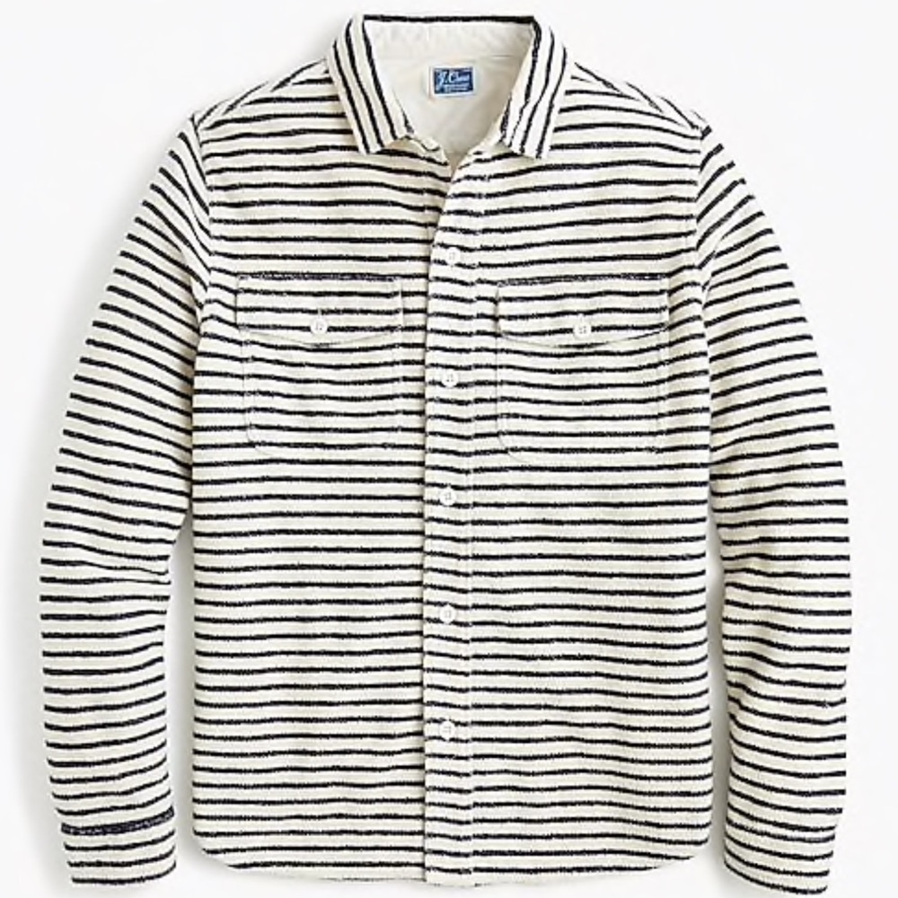 Jcrew French Terry Shirt NWT